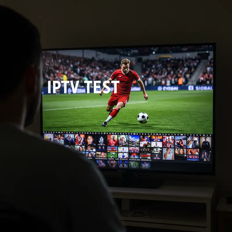 Homem assistindo futebol na TV com qualidade de imagem superior